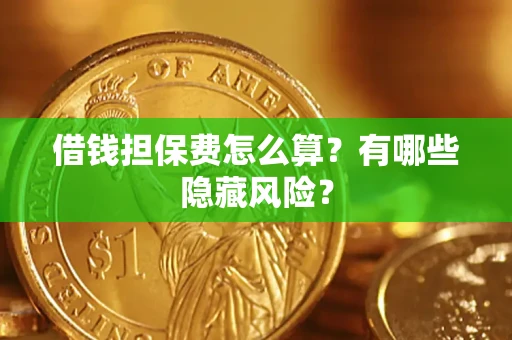武汉借钱担保费怎么算？有哪些隐藏风险？