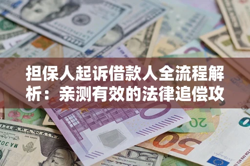 武汉担保人起诉借款人全流程解析：亲测有效的法律追偿攻略