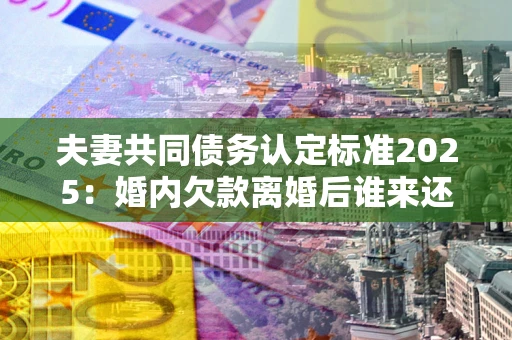 武汉夫妻共同债务认定标准2025：婚内欠款离婚后谁来还？