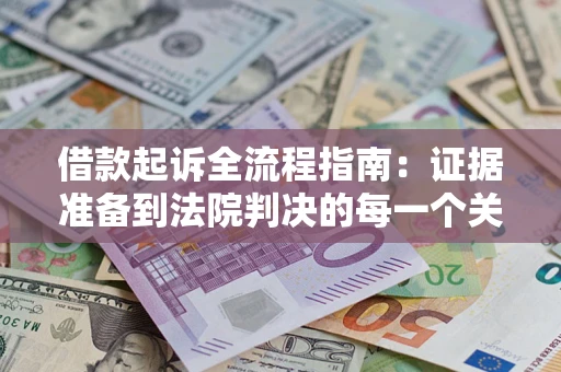 武汉借款起诉全流程指南：证据准备到法院判决的每一个关键步骤