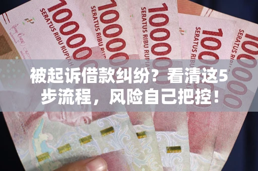 武汉被起诉借款纠纷？看清这5步流程，风险自己把控！