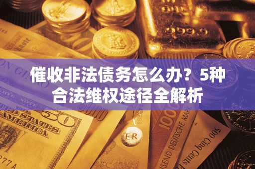 武汉催收非法债务怎么办？5种合法维权途径全解析