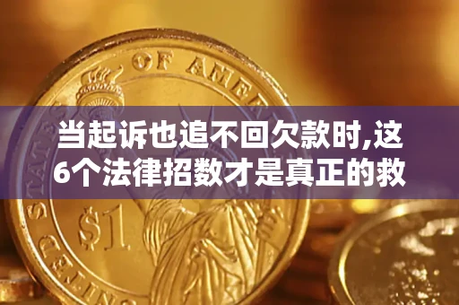 武汉当起诉也追不回欠款时,这6个法律招数才是真正的救命稻草